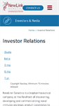 Mobile Screenshot of investors.linkp.com